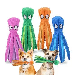 Squeaky Octopus Toy
