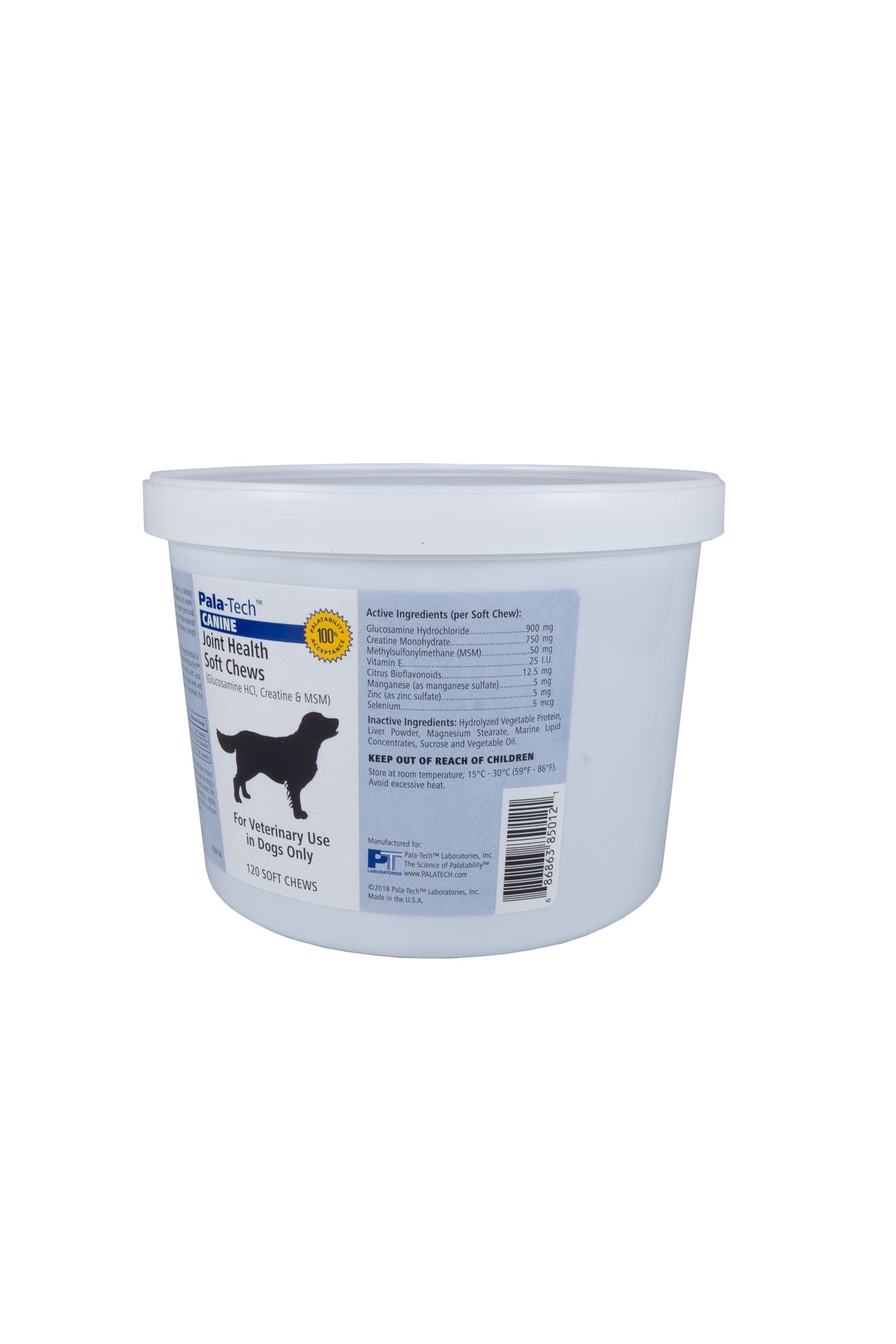 Canine Pala-Tech 120-Count Joint Soft Chews
