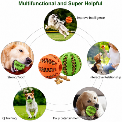 Dog Puzzle Teething Toys Balls for Small Dogs