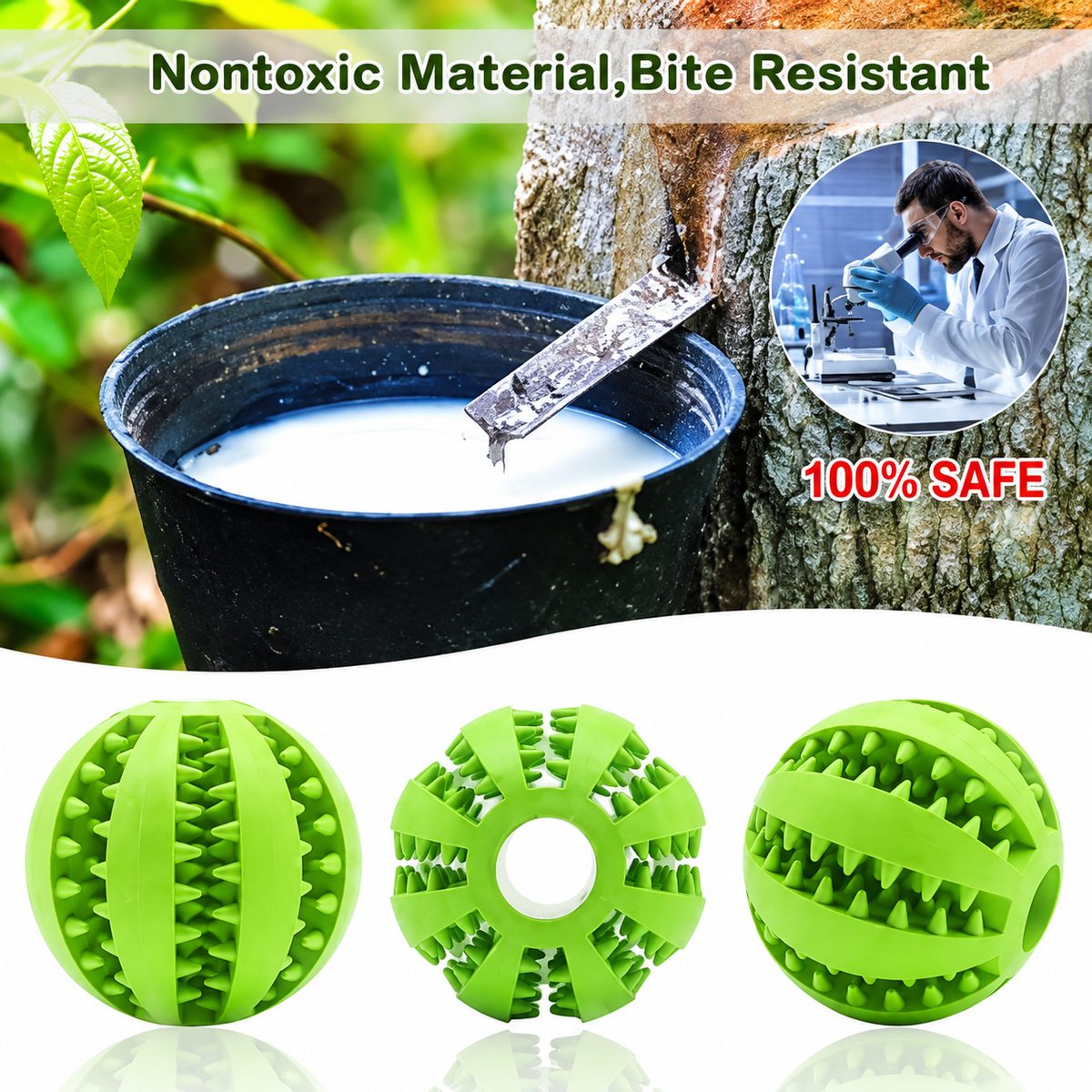 Dog Puzzle Teething Toys Balls for Small Dogs
