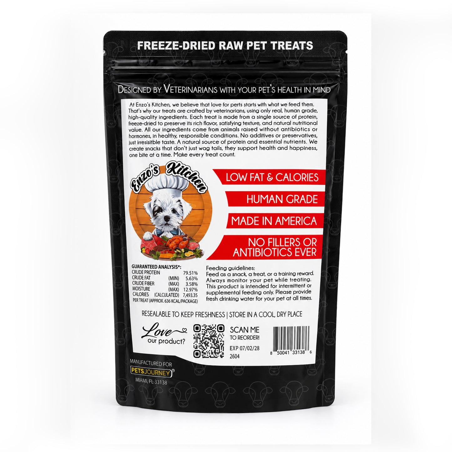 Freeze Dried Beef-Hearts