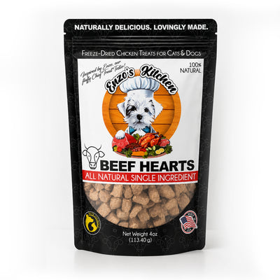 Freeze Dried Beef-Hearts