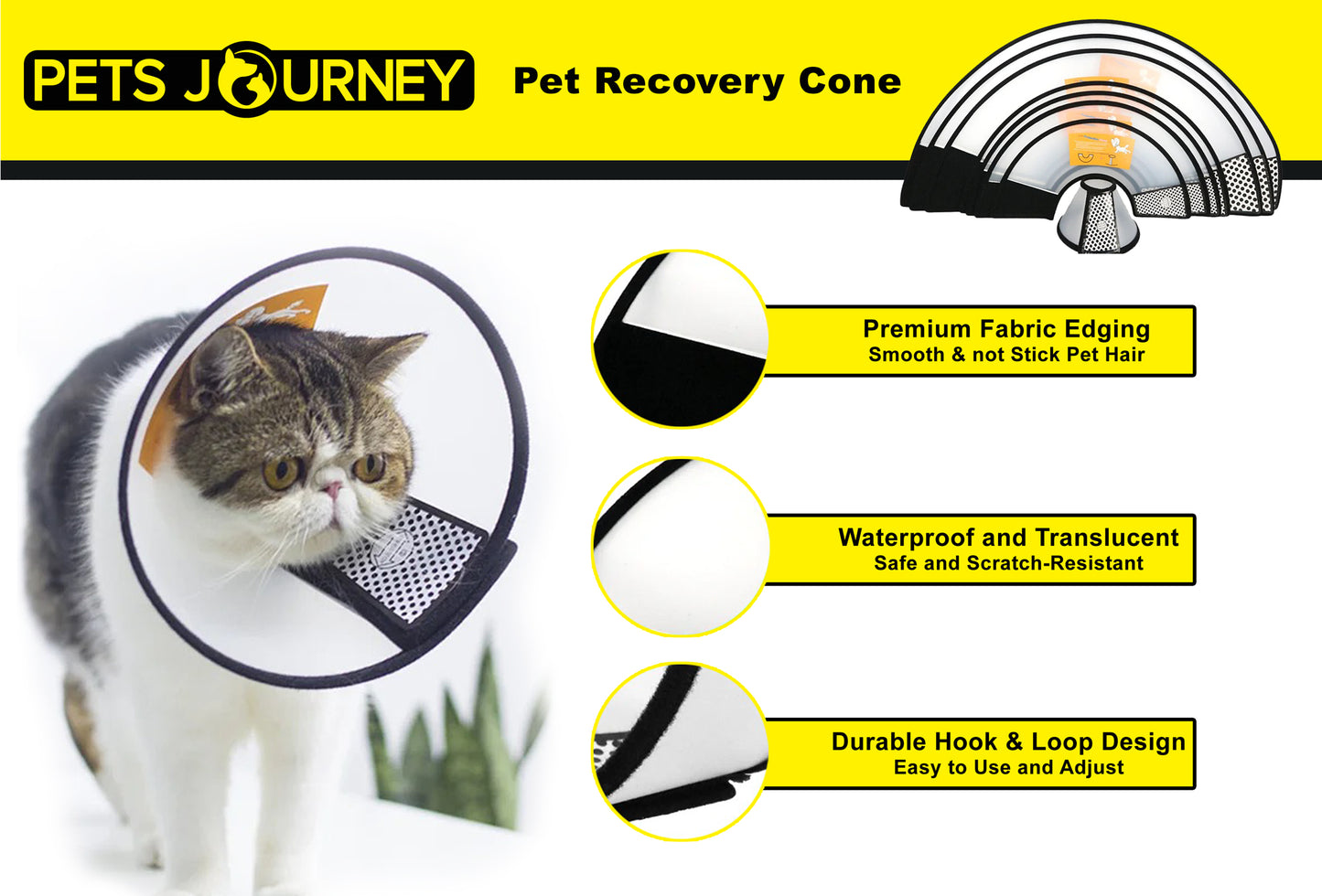 XXL Pet Recovery Cone