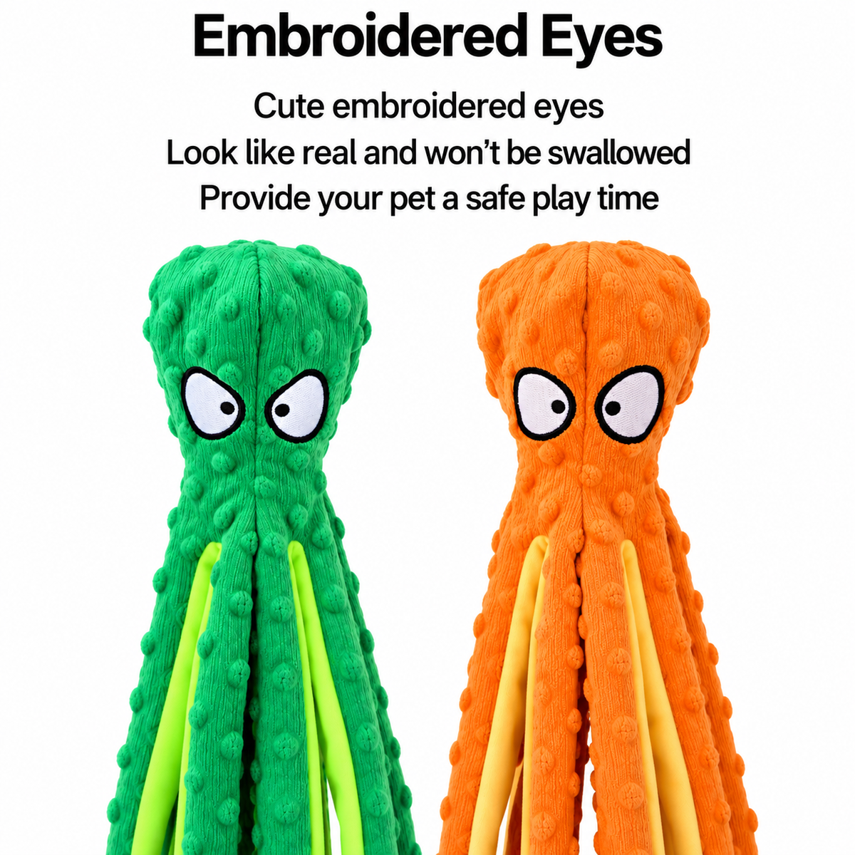 Squeaky Octopus Toy