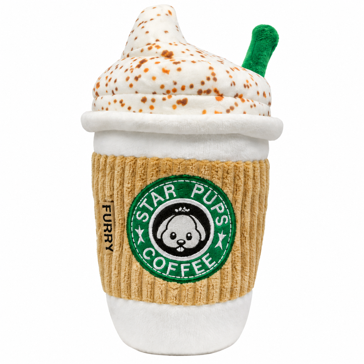 Star Pups Coffee Dog Toy Pup'kin Spice Latte