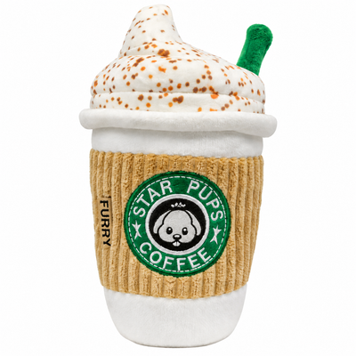 Star Pups Coffee Dog Toy Pup'kin Spice Latte